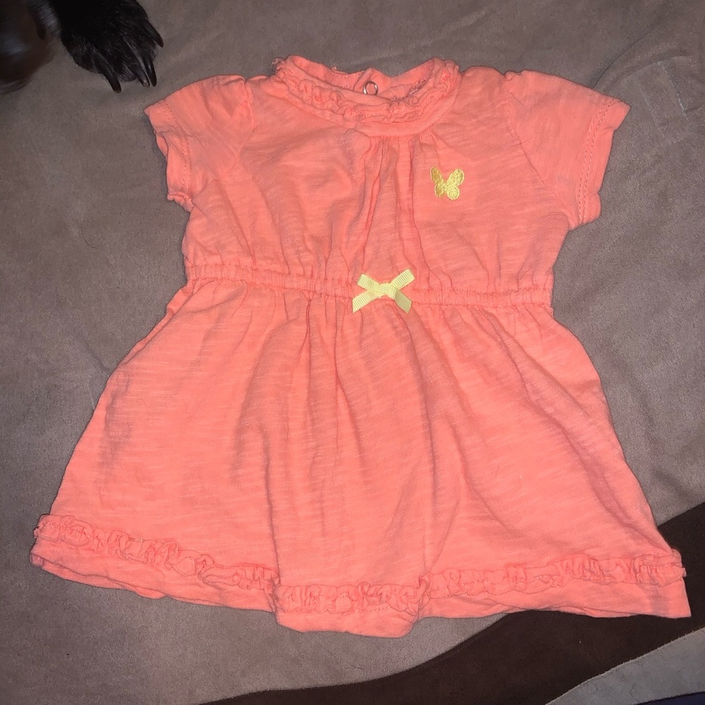 3 month Red/Orange top.